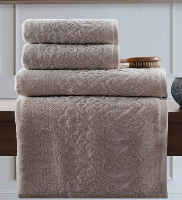 Windsor Antimicrobial Antifungal Zero Twist Fluffy Luxurious Hand Towel – Grey (45 × 75 cm) - Grey